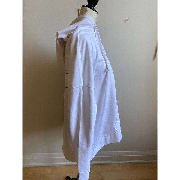 BP + Wildfang Bnwot Women White Hooded Sweater Sz 1x - Picture 4 of 7